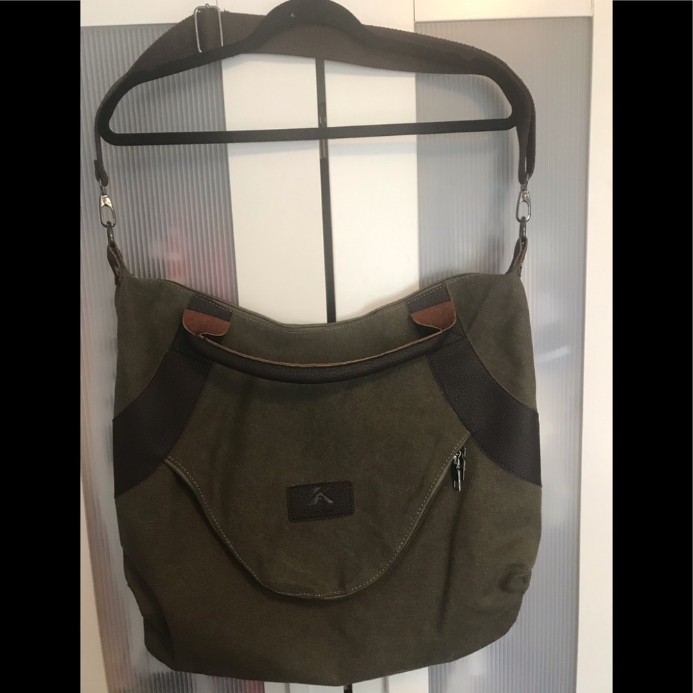 Boho Green Purse
